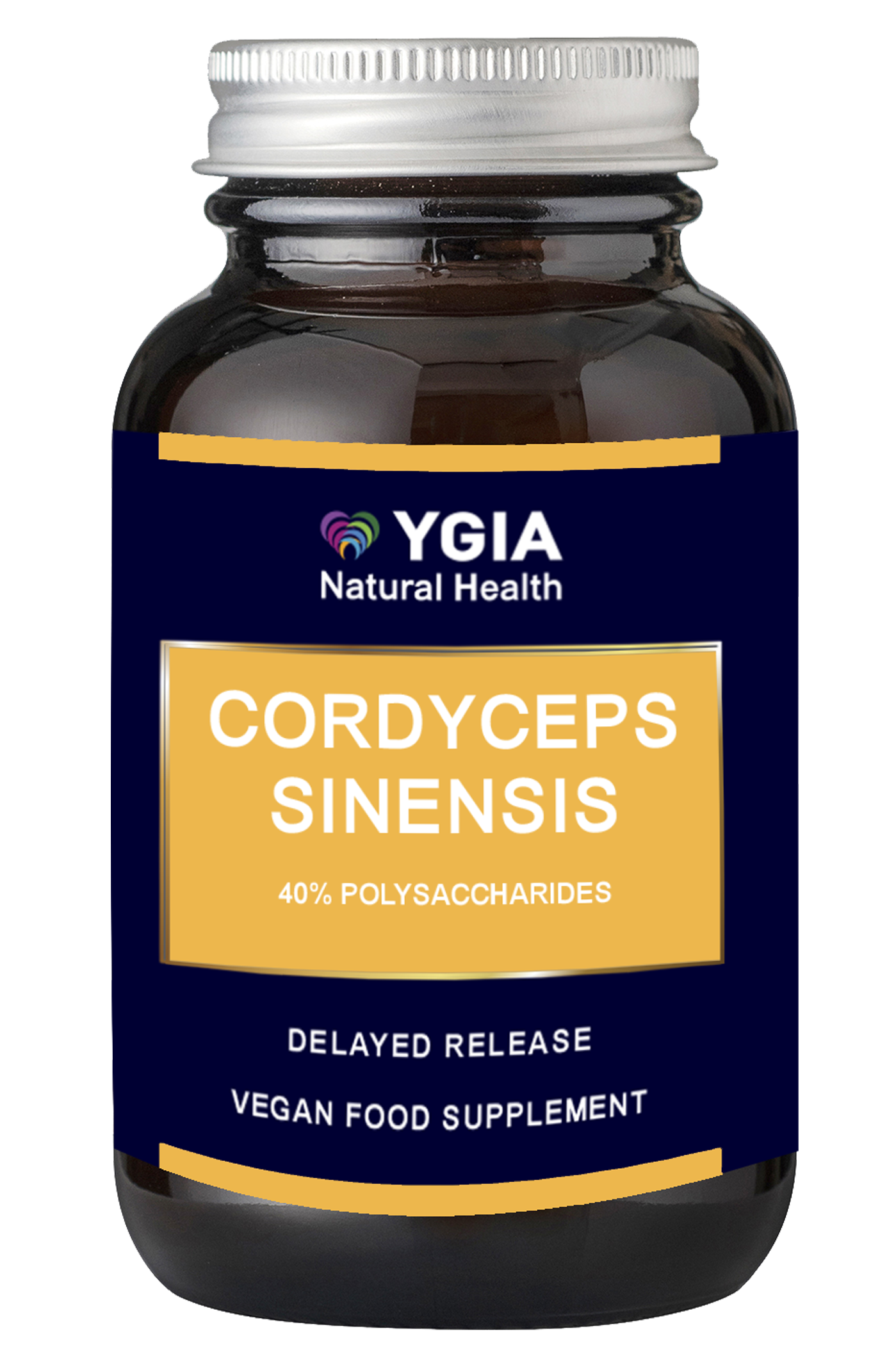 CORDYCEPS SINENSIS ♦ Boost Athletic Performance ♦ 60 Veg Caps X 400mg ♦ 100% Natural ♦ Non-GMO ♦ Allergens Free ♦ No Additives ♦ Glass Amber Bottles