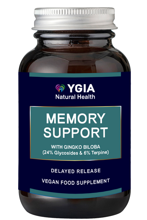 ΜΕMORY SUPPORT ♦ Cognitive and Mental Enhancer ♦ Mental Focus ♦ Brain Booster ♦ 60 Veg Caps X 500 mg ♦ Amber Glass Bottles ♦ 100% Natural ♦ No Additives