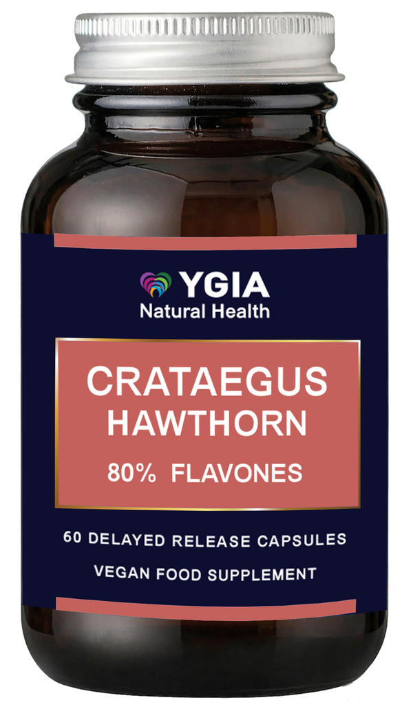 Crateigus/ Hawthron - 80%  Flavones - 60 DRCaps X 500mg