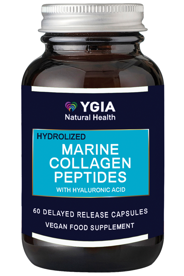 Hydrolized Marine Collagen Peptides with Hyaluronic Acid - 60 Delayed Release Capsules