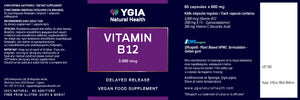 Vitamin Β12 Strengthens the nervous system and enhances the blood cell production