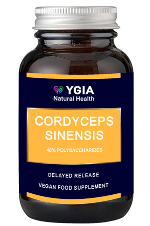 CORDYCEPS SINENSIS ♦ Boost Athletic Performance ♦ 60 Veg Caps X 400mg ♦ 100% Natural ♦ Non-GMO ♦ Allergens Free ♦ No Additives ♦ Glass Amber Bottles
