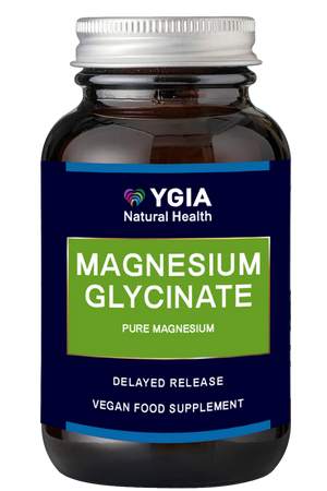 Magnesium Glycinate: ♦ 60 Veg Caps X 630 mg ♦ Amber Glass Bottles ♦ 100% Natural ♦ Non-GMO ♦ Gluten & Dairy Free ♦ No Additives