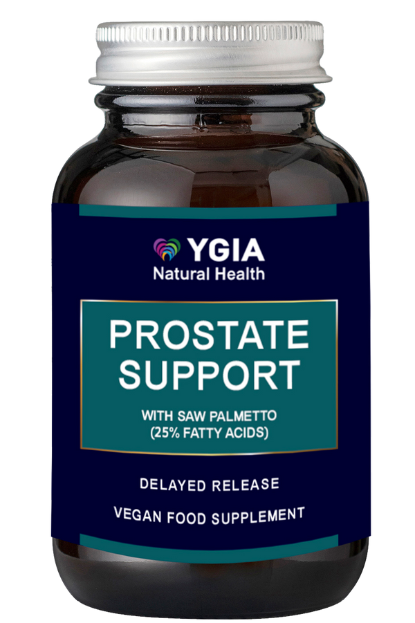 PROSTATE SUPPORT ♦ Probably the most effective herbal supplement for Prostate Health ♦ Unique Formula ♦ 60 Delayed Release Veg Caps X 600 mg ♦ 100% Natural ♦ Non-GMO ♦ Allergens Free ♦ No Additives ♦ Glass Amber Bottles